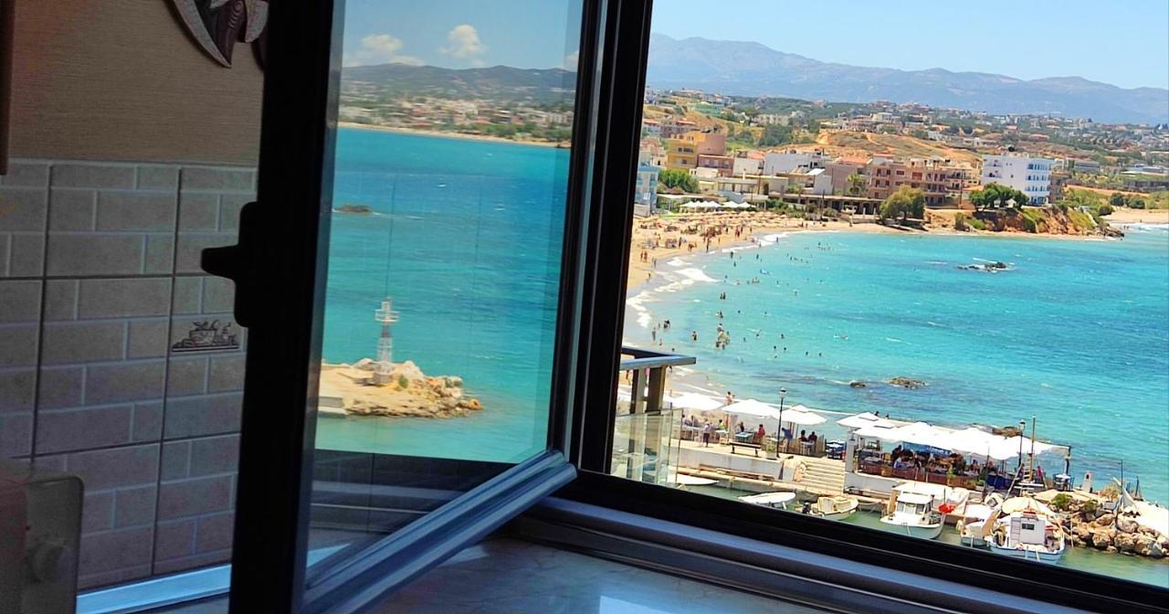 Panoramic Sea View Lägenhet Chania  Exteriör bild