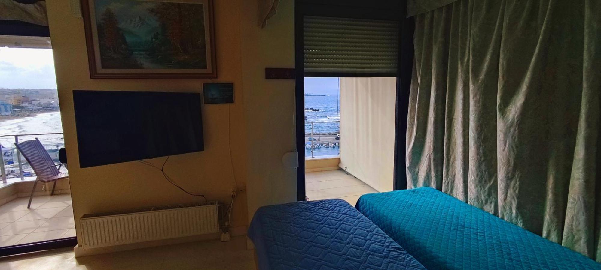 Panoramic Sea View Lägenhet Chania  Exteriör bild