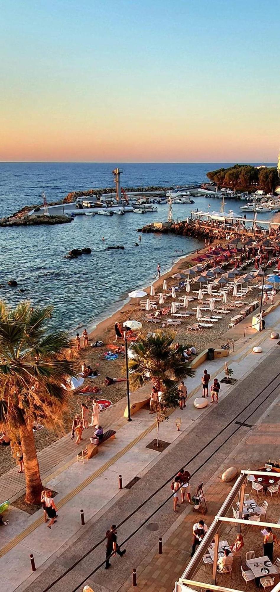 Panoramic Sea View Lägenhet Chania  Exteriör bild