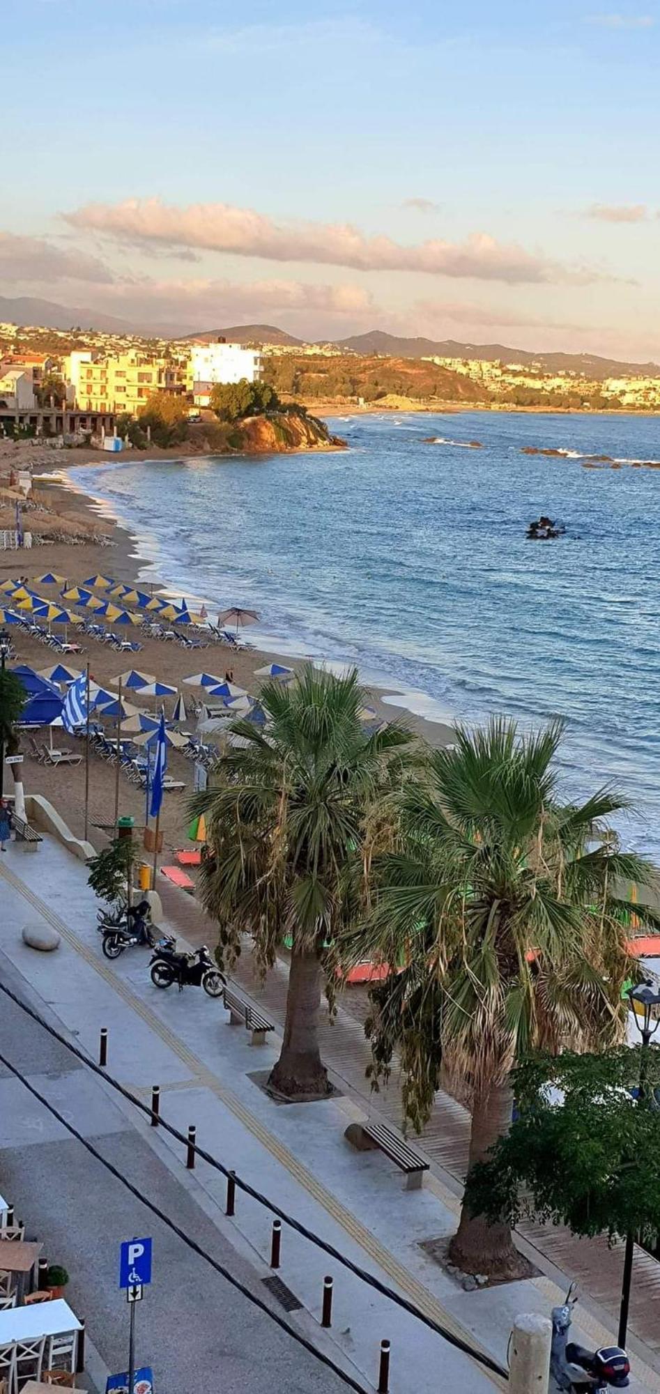 Panoramic Sea View Lägenhet Chania  Exteriör bild