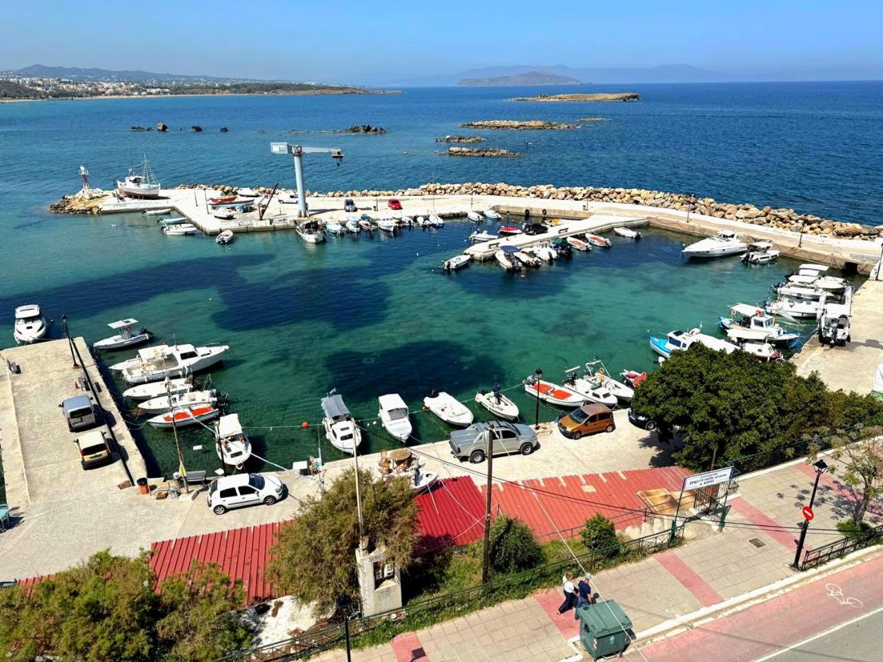 Panoramic Sea View Lägenhet Chania  Exteriör bild