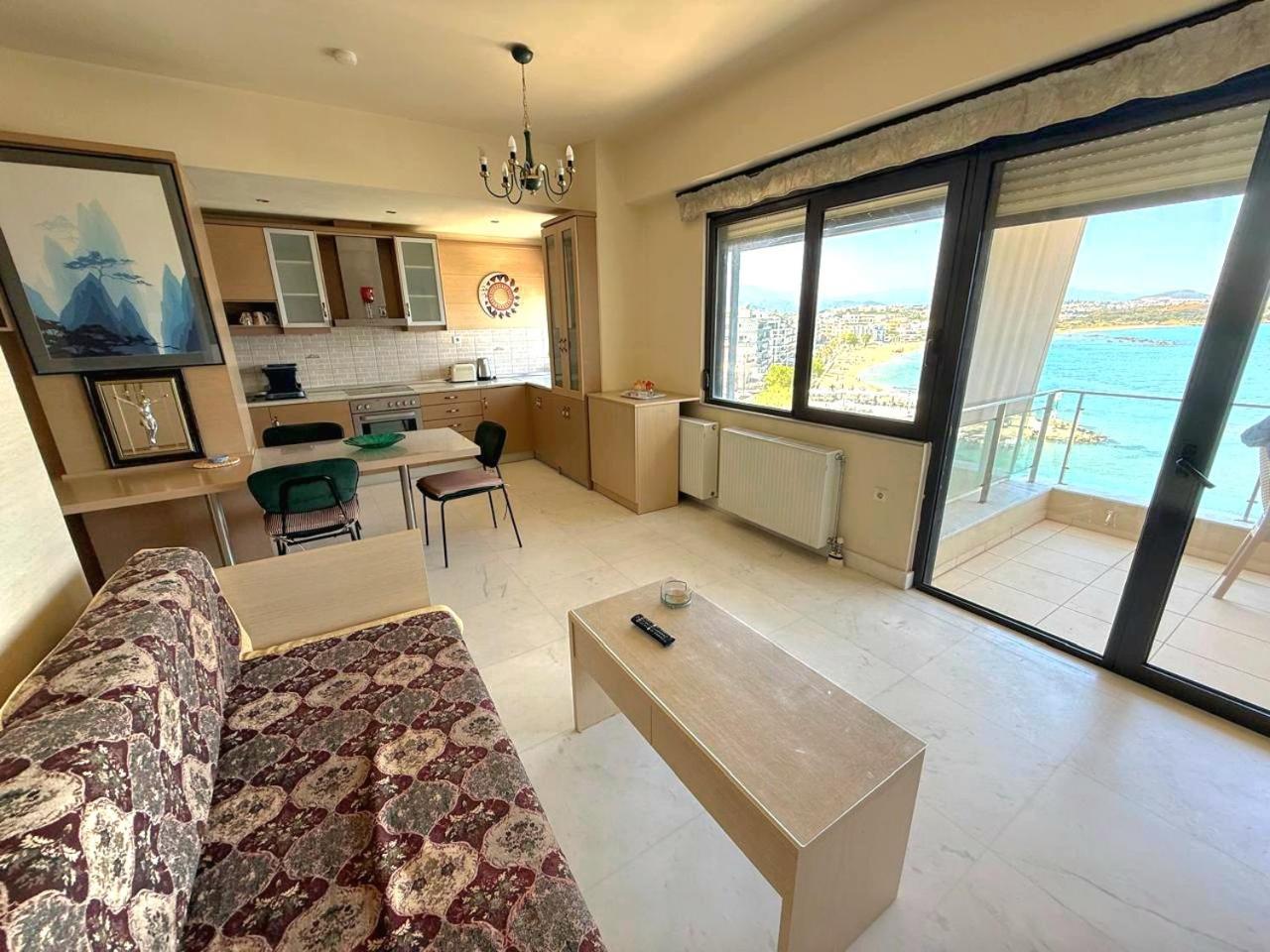 Panoramic Sea View Lägenhet Chania  Exteriör bild